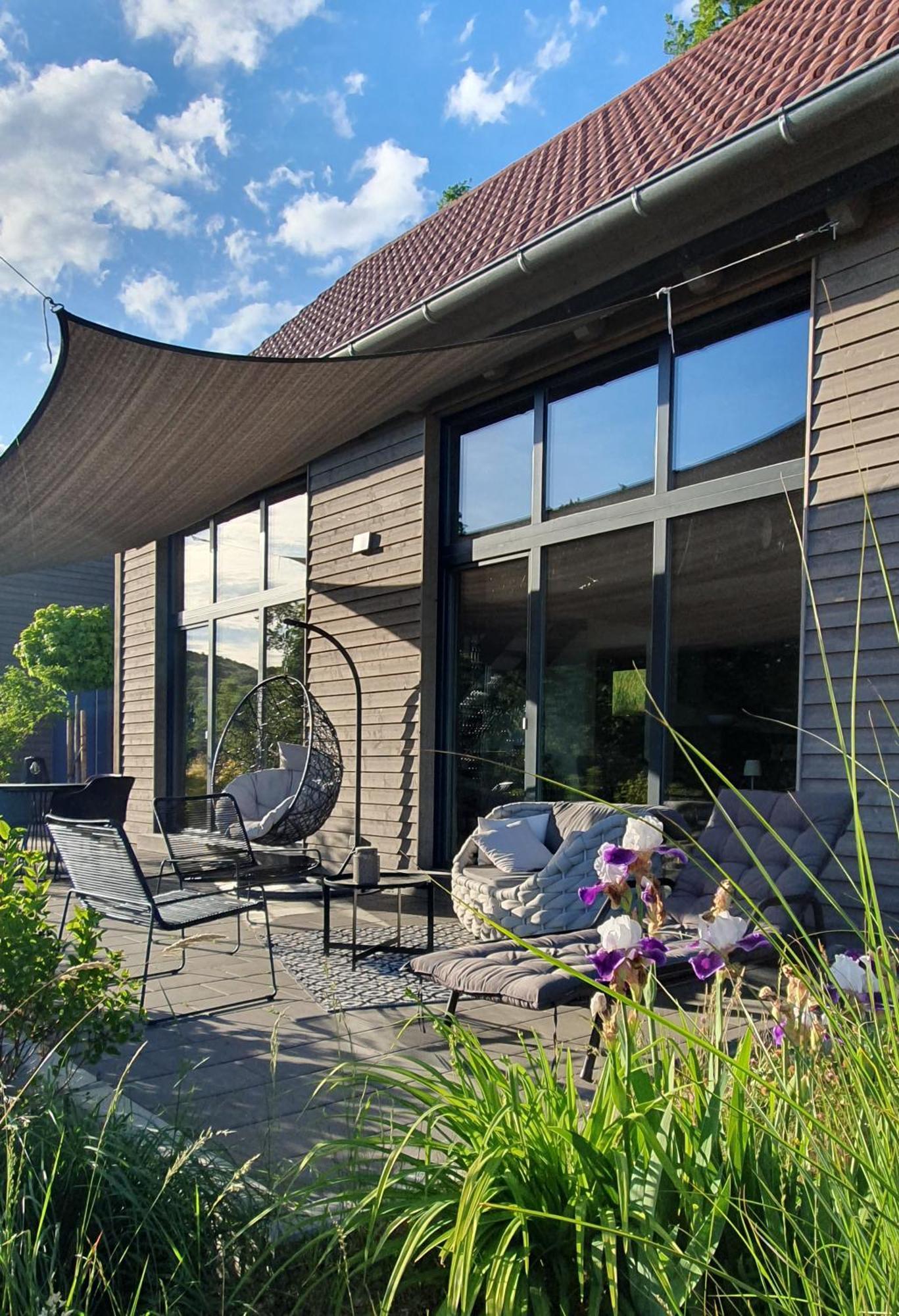 Odenwald-Lodge Mit Infrarotsauna Und E-Ladestation "Haus Purpur" Reichelsheim Exterior photo